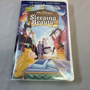 Walt Disney's Sleeping Beauty VHS Fully Restored Limited Edition